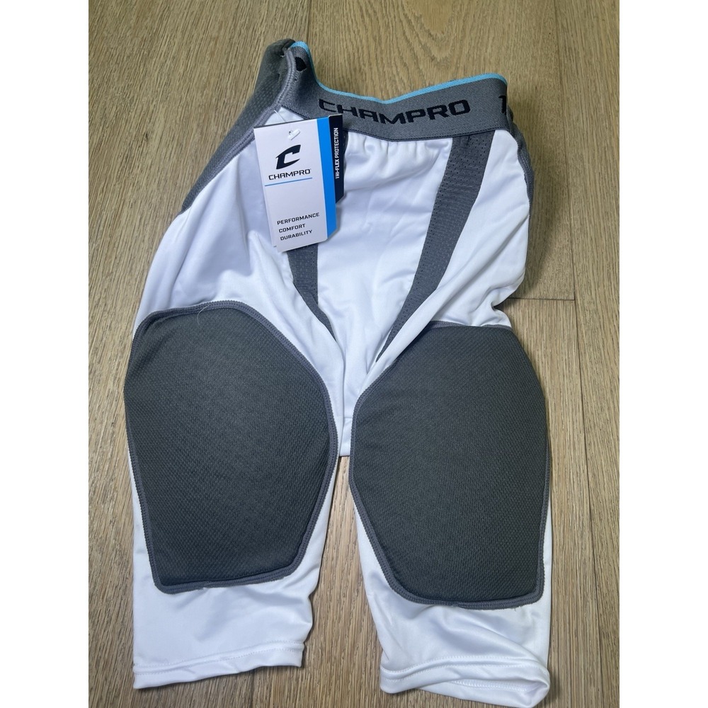 boys Tri-Flex 5-Pad Built-In Hip, & Tri Flex Integrated 5 Pad Football Girdle...